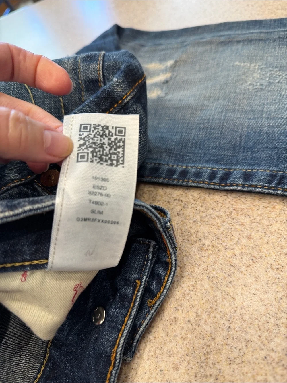 True Religion dark blue
